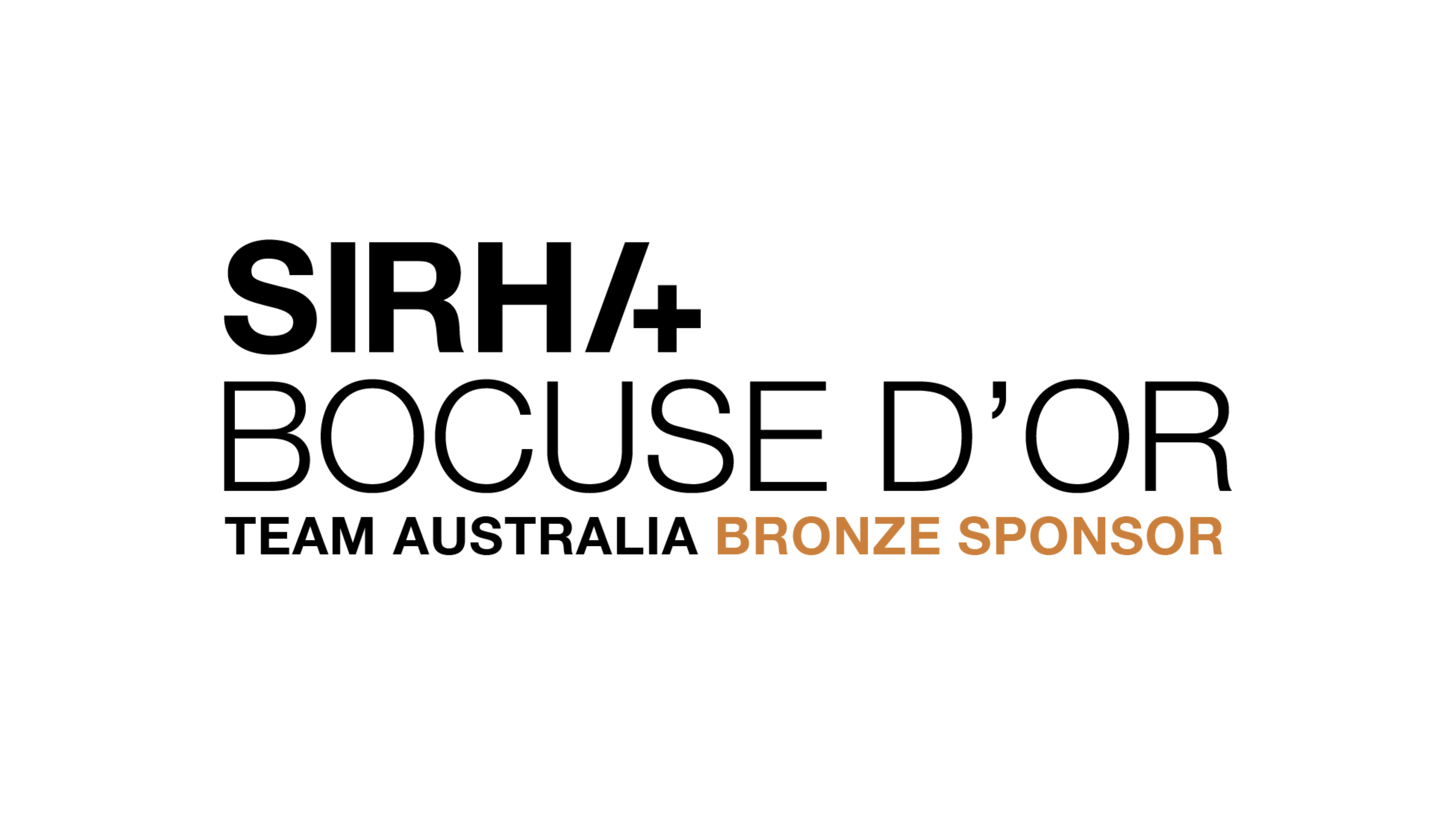 Proud supporter of Bocuse d'Or Australia