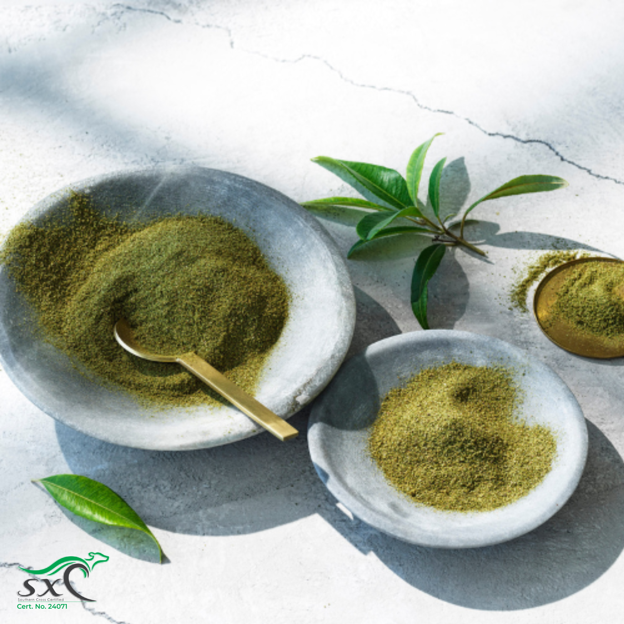 Fine Cut - Organic Lemon Myrtle Dried Leaf